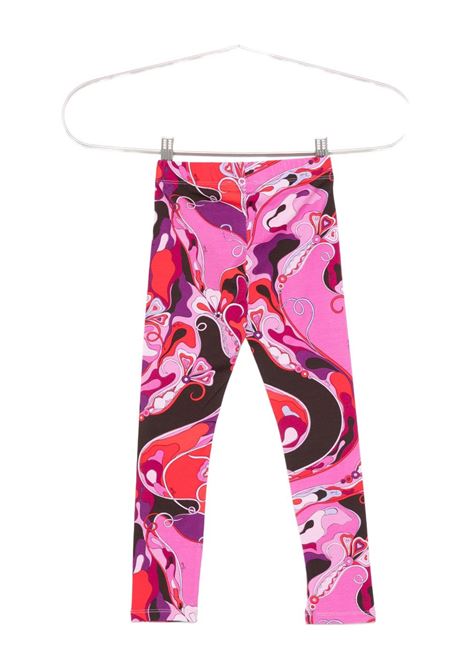 Leggings Emilio Pucci Kids EMILIO PUCCI KIDS | LEGGINGS | PX6A90Z3344513RO